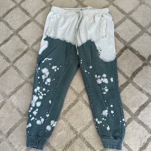 Women’s thick sweatpants joggers with tie dye